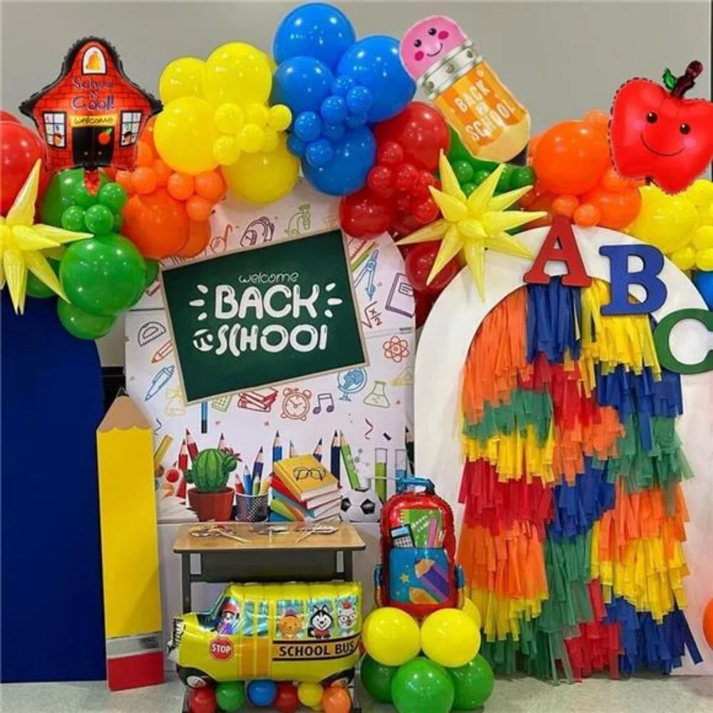 Back to School Party Decorations Balloons Kit 159 Pieces Balloon Arch‎